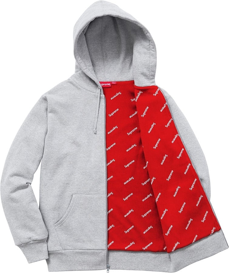 Small Box Thermal Zip-Up Sweat view 3